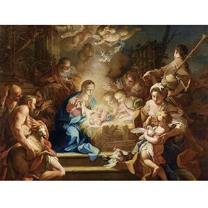 Fine Art Prints Conca Adoration Shepherds Biblical Nativity Painting Large Wall Art Poster Print Thick Paper 18X24 Inch Fine Art Prints Conca Adoration Shepherds Biblical Nativity Painting Large Wall Art Poster Print Thick Paper 18X24 Inch
