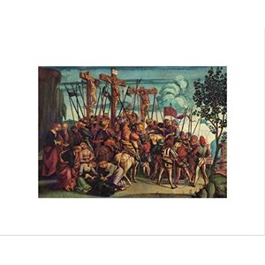 Wee Blue Coo Luca Signorelli Italian Crucifixion Picture Wall Art Print Wee Blue Coo Luca Signorelli Italian Crucifixion Picture Wall Art Print