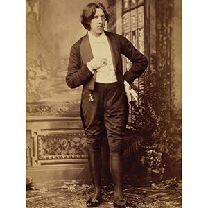 Wee Blue Coo Vintage Portrait Wilde Oscar Celebrity Playwright Poet Irish Art Print Poster Wall Decor 12X16 Inch Wee Blue Coo Vintage Portrait Wilde Oscar Celebrity Playwright Poet Irish Art Print Poster Wall Decor 12X16 Inch