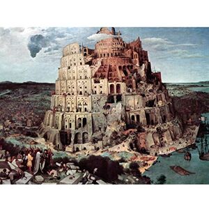 Wee Blue Coo PIETER BRUEGHEL THE ELDER TOWER OF BABEL BRUEGEL OLD ART PAINTING PRINT 12x16 inch 30x40cm 2588OM Wee Blue Coo PIETER BRUEGHEL THE ELDER TOWER OF BABEL BRUEGEL OLD ART PAINTING PRINT 12x16 inch 30x40cm 2588OM