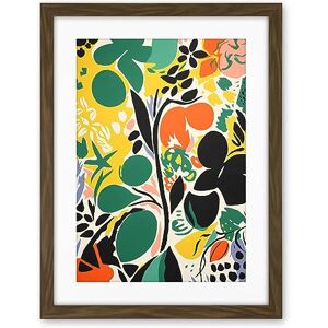 Artery8 Henri Matisse Inspired Botanical Garden Acrylic Painting Abstract Bright Shapes Artwork Framed Wall Art Print 18X24 Inch Artery8 Henri Matisse Inspired Botanical Garden Acrylic Painting Abstract Bright Shapes Artwork Framed Wall Art Print 18X24 Inch