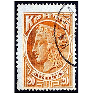 Wee Blue Coo Postage Stamp Greece Hera Mythology Philately Photo Wall Art Print Wee Blue Coo Postage Stamp Greece Hera Mythology Philately Photo Wall Art Print