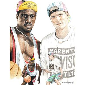 Wee Blue Coo Wayne Maguire Tattooed White Men Can't Jump Inked Ikon Canvas Art Print Wee Blue Coo Wayne Maguire Tattooed White Men Can't Jump Inked Ikon Canvas Art Print