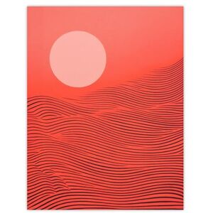 Wee Blue Coo Desert Coral Pink Orange Sunset Abstract Large Wall Art Poster Print Thick Paper 18X24 Inch Wee Blue Coo Desert Coral Pink Orange Sunset Abstract Large Wall Art Poster Print Thick Paper 18X24 Inch