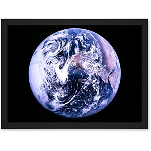 Artery8 Space Nasa Earth Apollo 17 Blue Marble Photograph Artwork Framed Wall Art Print A4 Artery8 Space Nasa Earth Apollo 17 Blue Marble Photograph Artwork Framed Wall Art Print A4