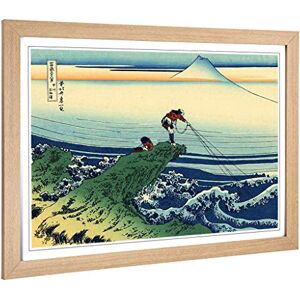 Big Box Art Framed Print of Hokusai Japanese Oriental Kajikazawa Design Wall Art Picture Home Decor for Kitchen, Living Room, Bedroom, Hallway, Oak, A2 / 24.5x18 Inch / 62x45cm Big Box Art Framed Print of Hokusai Japanese Oriental Kajikazawa Design Wall Art Picture Home Decor for Kitchen, Living Room, Bedroom, Hallway, Oak, A2 / 24.5x18 Inch / 62x45cm