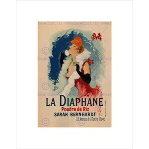 Wee Blue Coo THEATRE STAGE LA DIAPHANE SARAH BERNHARDT PARIS FRANCE AD ART PRINT B12X1358 Wee Blue Coo THEATRE STAGE LA DIAPHANE SARAH BERNHARDT PARIS FRANCE AD ART PRINT B12X1358