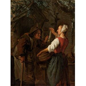 Artery8 Gabriel Metsu The Herring Seller Painting Large Wall Art Poster Print Thick Paper 18X24 Inch Artery8 Gabriel Metsu The Herring Seller Painting Large Wall Art Poster Print Thick Paper 18X24 Inch