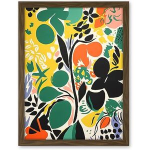 Artery8 Henri Matisse Inspired Botanical Garden Acrylic Painting Abstract Bright Shapes Artwork Framed Wall Art Print 18X24 Inch Artery8 Henri Matisse Inspired Botanical Garden Acrylic Painting Abstract Bright Shapes Artwork Framed Wall Art Print 18X24 Inch