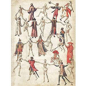 Artery8 16th Century German Dance Of Death Painting Art Print Canvas Premium Wall Decor Poster Mural Artery8 16th Century German Dance Of Death Painting Art Print Canvas Premium Wall Decor Poster Mural
