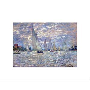 Wee Blue Coo Claude Monet Les Barques Old Master Picture Wall Art Print Wee Blue Coo Claude Monet Les Barques Old Master Picture Wall Art Print