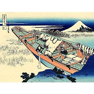 Artery8 Hokusai 36 Views Fuji Ushibori Hitachi Woodblock Japan Unframed Wall Art Print Poster Home Decor Premium Artery8 Hokusai 36 Views Fuji Ushibori Hitachi Woodblock Japan Unframed Wall Art Print Poster Home Decor Premium
