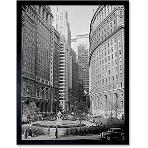 Artery8 New York City Bowling Green Park Vintage Photo Unframed Wall Art Print Poster Home Decor Premium Artery8 New York City Bowling Green Park Vintage Photo Unframed Wall Art Print Poster Home Decor Premium