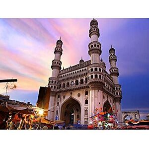 Wee Blue Coo MP PHOTOGRAPHY LANDMARK CHARMINAR MOSQUE MONUMENT HYDERABAD INDIA 18x24 INCH ART POSTER PRINT PICTURE LV6218 Wee Blue Coo MP PHOTOGRAPHY LANDMARK CHARMINAR MOSQUE MONUMENT HYDERABAD INDIA 18x24 INCH ART POSTER PRINT PICTURE LV6218