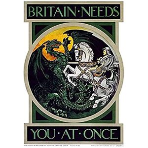 Fine Art Prints Prc UK WWI War Britain Needs You Recruitment Advert Art Print Canvas Premium Wall Decor Poster Mural Fine Art Prints Prc UK WWI War Britain Needs You Recruitment Advert Art Print Canvas Premium Wall Decor Poster Mural