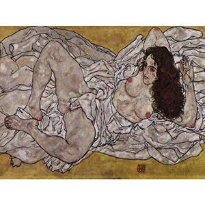 Fine Art Prints Egon Schiele Reclining Woman Art Print Canvas Premium Wall Decor Poster Mural Fine Art Prints Egon Schiele Reclining Woman Art Print Canvas Premium Wall Decor Poster Mural