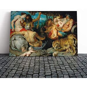 Big Box Art Canvas Print Wall Art Peter Paul Rubens The Four Continents Mounted & Stretched Box Frame Picture Home Decor for Kitchen, Living Room, Bedroom, Hallway, Multi-Colour, 20x14 Inch Big Box Art Canvas Print Wall Art Peter Paul Rubens The Four Continents Mounted & Stretched Box Frame Picture Home Decor for Kitchen, Living Room, Bedroom, Hallway, Multi-Colour, 20x14 Inch