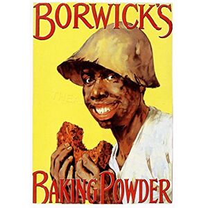 Wee Blue Coo Ad Borwick Baking Powder Happy Smile Bite Bread Wall Art Print Wee Blue Coo Ad Borwick Baking Powder Happy Smile Bite Bread Wall Art Print