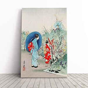 Big Box Art Canvas Print Wall Autumn Flowers Japanese Oriental Art Mounted & Stretched Box Frame Picture Home Decor for Kitchen, Living Room, Bedroom, Hallway, Multi-Colour, 20x14 Inch Big Box Art Canvas Print Wall Autumn Flowers Japanese Oriental Art Mounted & Stretched Box Frame Picture Home Decor for Kitchen, Living Room, Bedroom, Hallway, Multi-Colour, 20x14 Inch