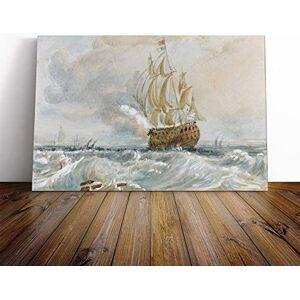 Big Box Art Canvas Print Wall Art Joseph Mallord William Turner Watercolour (2) Mounted & Stretched Box Frame Picture Home Decor for Kitchen, Living Room, Bedroom, Hallway, Multi-Colour, 30x20 Inch Big Box Art Canvas Print Wall Art Joseph Mallord William Turner Watercolour (2) Mounted & Stretched Box Frame Picture Home Decor for Kitchen, Living Room, Bedroom, Hallway, Multi-Colour, 30x20 Inch