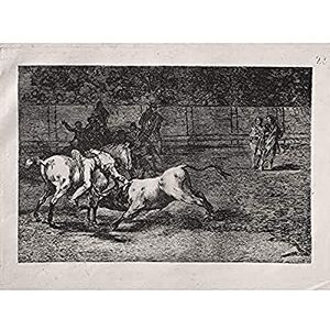 Fine Art Prints Goya Y Lucientes Kills The Bull From Horseback Unframed Wall Art Print Poster Home Decor Premium Fine Art Prints Goya Y Lucientes Kills The Bull From Horseback Unframed Wall Art Print Poster Home Decor Premium