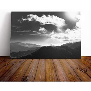 Big Box Art Canvas Print Wall Art Landscape The View of The Mountains (3) Mounted & Stretched Framed Picture Home Decor for Kitchen, Living Room, Bedroom, Hallway, Multi-Colour, 24x16 Inch Big Box Art Canvas Print Wall Art Landscape The View of The Mountains (3) Mounted & Stretched Framed Picture Home Decor for Kitchen, Living Room, Bedroom, Hallway, Multi-Colour, 24x16 Inch