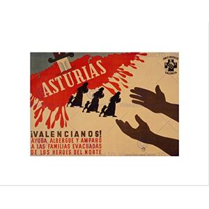Wee Blue Coo WAR SPANISH CIVIL CHARITY RED AID EVACUATE SHELTER FRAMED ART PRINT B12X5825 Wee Blue Coo WAR SPANISH CIVIL CHARITY RED AID EVACUATE SHELTER FRAMED ART PRINT B12X5825