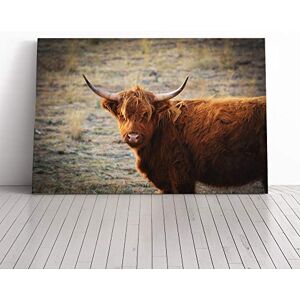 Big Box Art Cow in The Meadow (4) Canvas Print Gallery Wrapped 30mm Frame Wall Art 20x14 inches Ready to Hang Modern Animals Picture Living Room Bedroom Lounge Office Big Box Art Cow in The Meadow (4) Canvas Print Gallery Wrapped 30mm Frame Wall Art 20x14 inches Ready to Hang Modern Animals Picture Living Room Bedroom Lounge Office