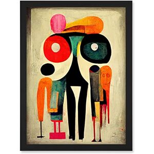 Doppelganger33 LTD Abstract Colourful Pop Art People Artwork Framed A3 Wall Art Print Doppelganger33 LTD Abstract Colourful Pop Art People Artwork Framed A3 Wall Art Print