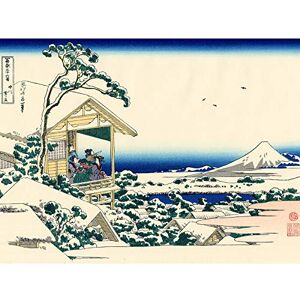 Artery8 Hokusai 36 Views Fuji Tea House Woodblock Japan Large Wall Art Poster Print Thick Paper 18X24 Inch Artery8 Hokusai 36 Views Fuji Tea House Woodblock Japan Large Wall Art Poster Print Thick Paper 18X24 Inch