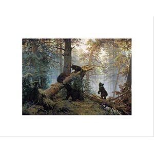 Wee Blue Coo Shishkin Morning In Pine Forest Wall Art Print Wee Blue Coo Shishkin Morning In Pine Forest Wall Art Print