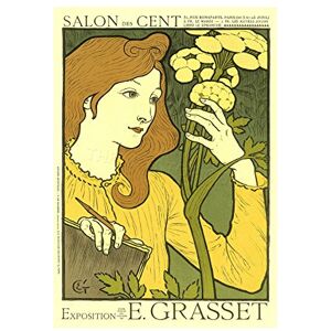 Wee Blue Coo Vintage Ad Grasset Salon Des Cent France Wall Art Print Wee Blue Coo Vintage Ad Grasset Salon Des Cent France Wall Art Print