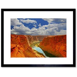 Wee Blue Coo Water River Grand Canyon Arizona Usa Black Framed Art Print Picture B12X9633 Wee Blue Coo Water River Grand Canyon Arizona Usa Black Framed Art Print Picture B12X9633
