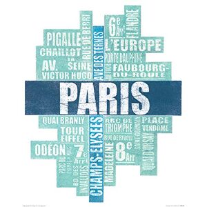 Pyramid The Art Group Barry Goodman (Paris Type) -Art Print 40 x 50cm, Paper, Multicoloured, 40 x 50 x 1.3 cm Pyramid The Art Group Barry Goodman (Paris Type) -Art Print 40 x 50cm, Paper, Multicoloured, 40 x 50 x 1.3 cm