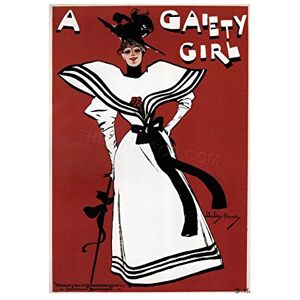 Wee Blue Coo Theatre Stage Gaiety Girl London UK Advert Wall Art Print Wee Blue Coo Theatre Stage Gaiety Girl London UK Advert Wall Art Print