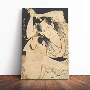 Big Box Art Canvas Print Wall Art Utagawa Japanese Oriental The Actors Sawamura Mounted & Stretched Box Frame Picture Home Decor for Kitchen, Living Room, Bedroom, Multi-Colour, 24x16 Inch Big Box Art Canvas Print Wall Art Utagawa Japanese Oriental The Actors Sawamura Mounted & Stretched Box Frame Picture Home Decor for Kitchen, Living Room, Bedroom, Multi-Colour, 24x16 Inch