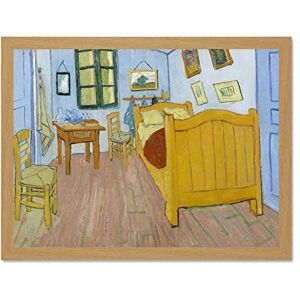 Fine Art Prints Van Gogh The Bedroom Large Framed Art Print Poster Wall Decor 18x24 inch Fine Art Prints Van Gogh The Bedroom Large Framed Art Print Poster Wall Decor 18x24 inch