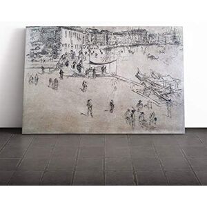Big Box Art Canvas Print Wall Art James McNeill Whistler Sketch Mounted and Stretched Box Frame Picture Home Decor for Kitchen, Living, Dining Room, Bedroom, Hallway, Multi-Colour, 20x14 Inch Big Box Art Canvas Print Wall Art James McNeill Whistler Sketch Mounted and Stretched Box Frame Picture Home Decor for Kitchen, Living, Dining Room, Bedroom, Hallway, Multi-Colour, 20x14 Inch
