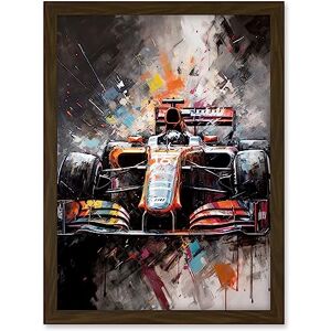 Artery8 Race Car Grand Prix Multicoloured Modern Artwork Framed A3 Wall Art Print Artery8 Race Car Grand Prix Multicoloured Modern Artwork Framed A3 Wall Art Print