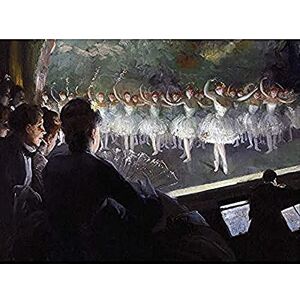 Fine Art Prints Shinn The White Ballet Dancers Theatre Painting Art Print Canvas Premium Wall Decor Poster Mural Fine Art Prints Shinn The White Ballet Dancers Theatre Painting Art Print Canvas Premium Wall Decor Poster Mural