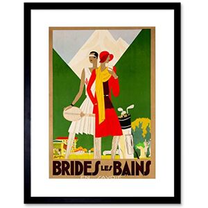 Wee Blue Coo TRAVEL FRENCH ALPINE RESORT BRIDES LES BAINS SPORT MOUNTAIN FRAME PRINT B12X7940 Wee Blue Coo TRAVEL FRENCH ALPINE RESORT BRIDES LES BAINS SPORT MOUNTAIN FRAME PRINT B12X7940