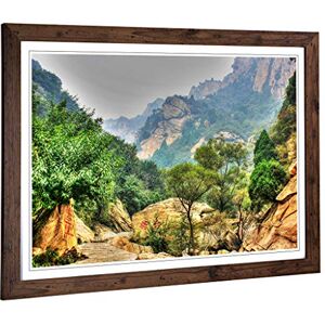 Big Box Art Framed Print of Landscape Beijing China Forest & Moutains Design Wall Art Picture Home Decor for Kitchen, Living Room, Bedroom, Hallway, Walnut, A2 / 24.5x18 Inch / 62x45cm Big Box Art Framed Print of Landscape Beijing China Forest & Moutains Design Wall Art Picture Home Decor for Kitchen, Living Room, Bedroom, Hallway, Walnut, A2 / 24.5x18 Inch / 62x45cm