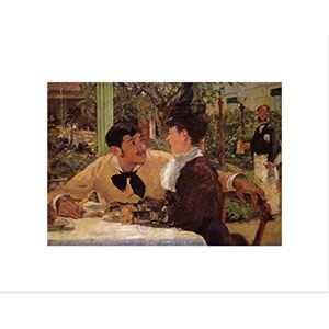 Wee Blue Coo Manet Pere Lathuille Old Master Art Picture Wall Art Print Wee Blue Coo Manet Pere Lathuille Old Master Art Picture Wall Art Print