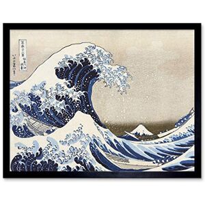 Artery8 Hokusai 36 Views Fuji Great Wave Kanagawa Japan Art Print Framed Poster Wall Decor 12x16 inch Artery8 Hokusai 36 Views Fuji Great Wave Kanagawa Japan Art Print Framed Poster Wall Decor 12x16 inch