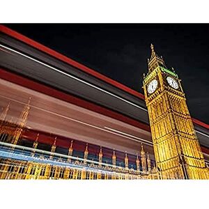 Wee Blue Coo Big Ben Palace Of Westminster Unframed Art Print Poster Wall Decor 12x16 inch Wee Blue Coo Big Ben Palace Of Westminster Unframed Art Print Poster Wall Decor 12x16 inch