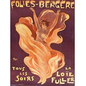 Fine Art Prints Pal Loie Fuller Dancer Folies Bergere Advert Large Print Poster Wall Art Decor Picture Fine Art Prints Pal Loie Fuller Dancer Folies Bergere Advert Large Print Poster Wall Art Decor Picture