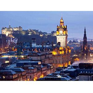 Wee Blue Coo Photograph Cityscape Edinburgh Castle Scott Monument Art Print Poster Wall Decor 12X16 Inch Wee Blue Coo Photograph Cityscape Edinburgh Castle Scott Monument Art Print Poster Wall Decor 12X16 Inch