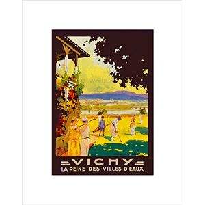 Wee Blue Coo TRAVEL SUMMER SPORT VICHY FRANCE LANDSCAPE GOLF FRAMED ART PRINT MOUNT B12X12384 Wee Blue Coo TRAVEL SUMMER SPORT VICHY FRANCE LANDSCAPE GOLF FRAMED ART PRINT MOUNT B12X12384