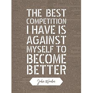 Artery8 Quote John Wooden Competition Better Basketball Coach Large Wall Art Poster Print Thick Paper 18X24 Inch Artery8 Quote John Wooden Competition Better Basketball Coach Large Wall Art Poster Print Thick Paper 18X24 Inch