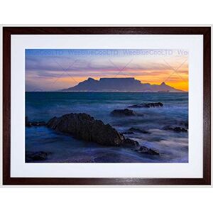 Wee Blue Coo Photo Composition Atmospheric Table Mountain South Africa Framed Wall Art Print Wee Blue Coo Photo Composition Atmospheric Table Mountain South Africa Framed Wall Art Print